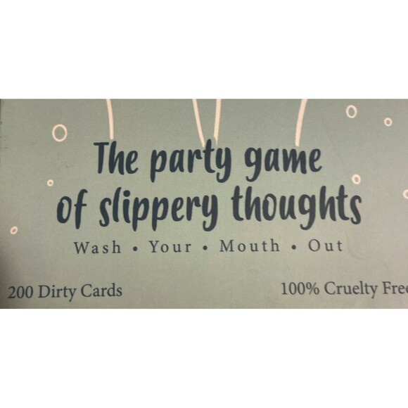 NEW Keep It Clean The Party Game Of Slippery Thoughts 200 Cards Ages 18+ Adult - Picture 8 of 8